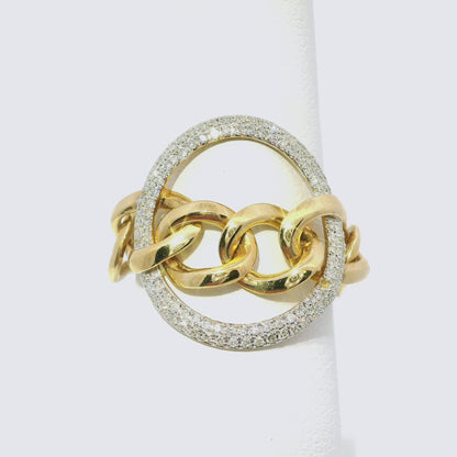 0.26CT Diamond Ring 14k Yellow Gold