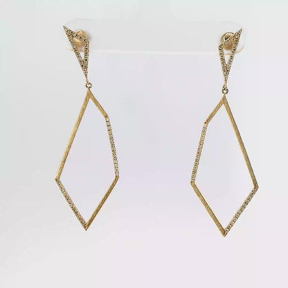 0.29Ct Diamond Earring 14k Rose Gold