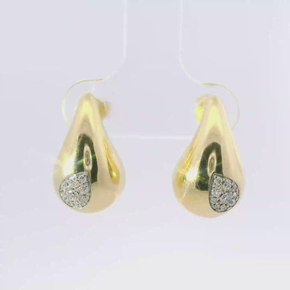0.20CT Diamond 14k White Gold Earring